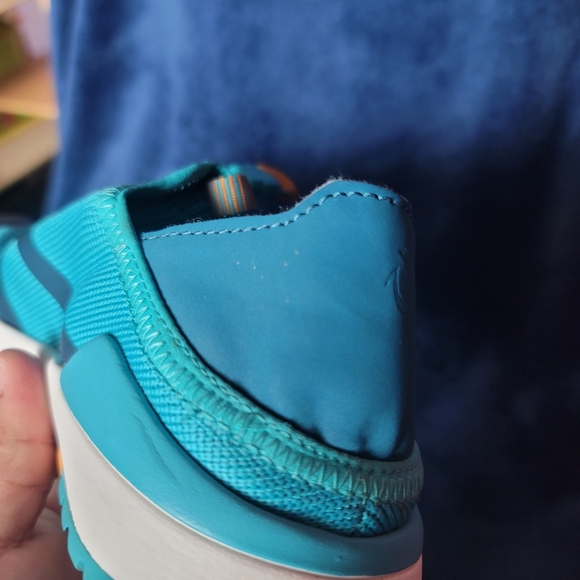 OluKai Women 6 Miki Trainer Laceless Outdoor Sneaker Quick Dry Water Shoes Blue - Picture 6 of 11